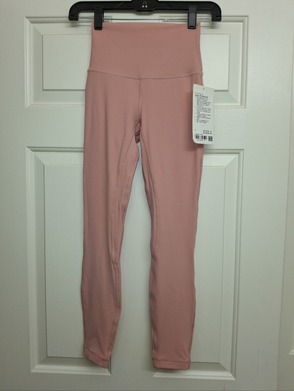 Lululemon Size 2 Align HR Pant 25" Pink Brand New With Tags